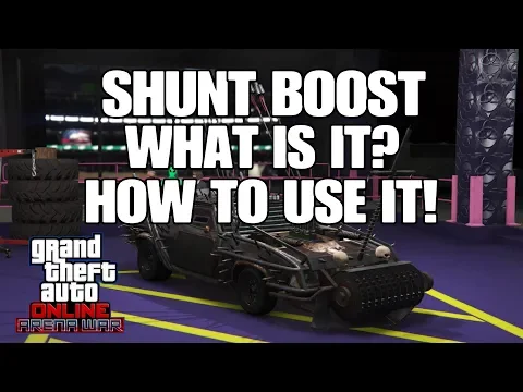 GTA Online - SHUNT BOOST! What is it and HOW to use it (Arena War)