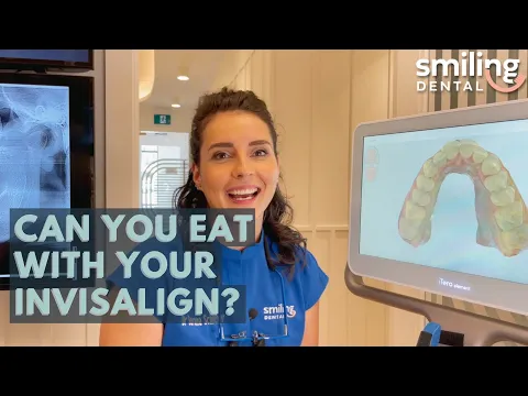 Can I Eat With My Invisalign Trays In?