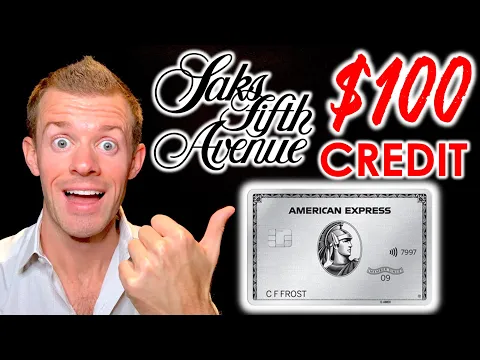 Amex Platinum $100 Saks Credit! (Step by Step Tutorial)