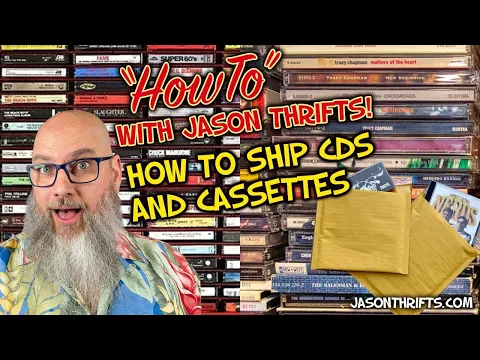How To Ship CDs and Cassettes With Jason Thrifts