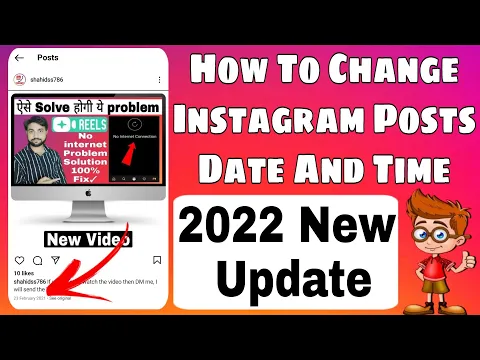 how to change instagram post date and time 2022 | instagram post ki date aur time kaise change kare