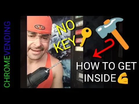How To Get Into A Soda Machine Without A Key 🔑