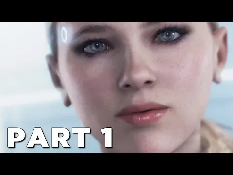 DETROIT BECOME HUMAN Walkthrough Gameplay Part 1 - INTRO (PS4 Pro)