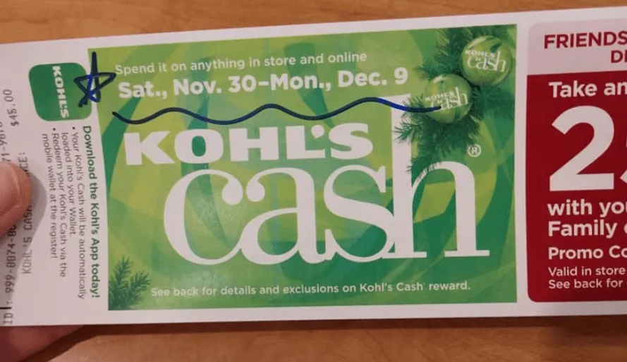 Is Kohl's Cash Transferable?