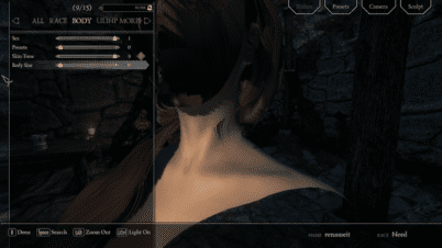 How to Use Texblend to Fix Neck Seams in Skyrim?