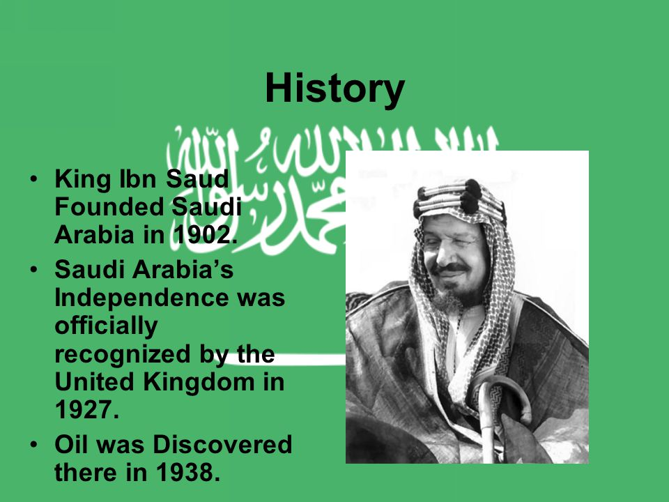 When Was Saudi Arabia Founded?